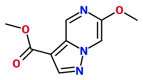 (image for) MCYM1119 Methyl 6-methoxypyrazolo[1,5-a]pyrazine-3-carboxylate